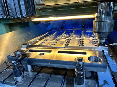 Mitsui Seiki 7 Jig Borer_72 drop Stripper Plate